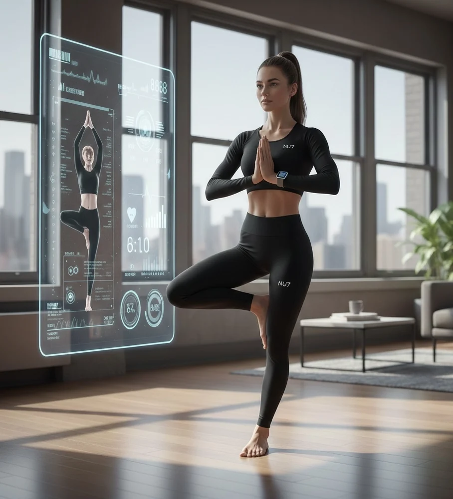 AI trainer guiding a session in real time